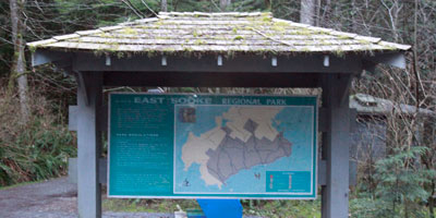 Pike Place entranc to East Sooke Park